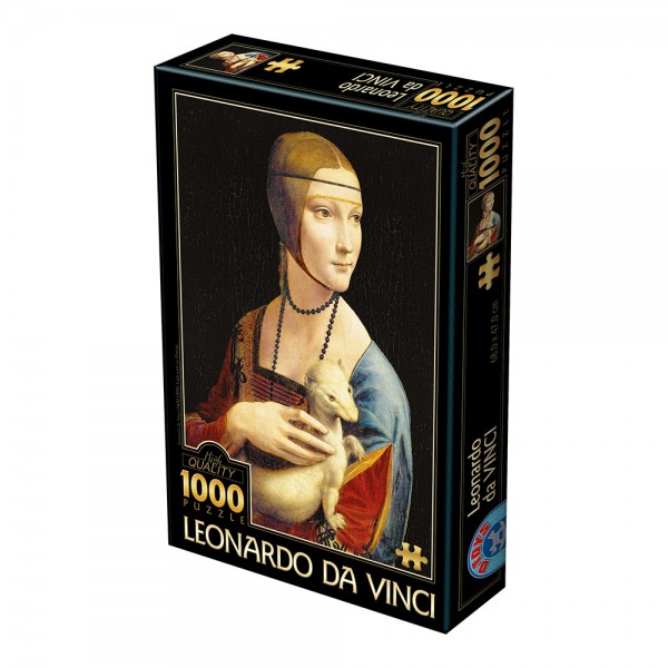 Dama z łasiczką, Da  Vinci - Sklep Art Puzzle